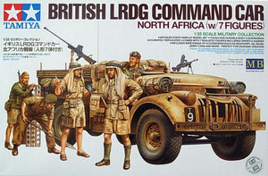Tamiya 32407 Voiture de commandement britannique LRDG Afrique du Nord (avec 7 figurines) (1/35)