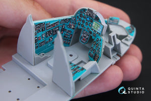 Intérieur imprimé en 3D et coloré sur papier décalcomanie Quinta Studio QD35020 Mi-24V (pour maquette Trumpeter) 1/35 – image 6