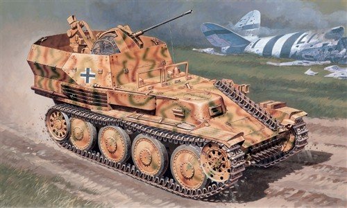 Italeri 6461 SD.KFZ.140 FLAKPZ.GEPARD 1/35 – imagen 2