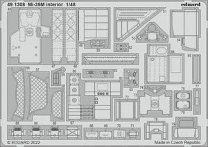 Eduard 491308 Mi-35M interior ZVEZDA 1/48 – Bild 2