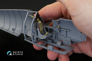 Quinta Studio QD32018 Spitfire Mk.IX 3D-Printed &amp;amp; coloured Interior on decal paper (for Tamiya kit) 1/32 – zdjęcie 10
