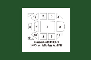 Hobby Boss 81791 Messerschmitt Bf109E-3 1/48 – imagen 5