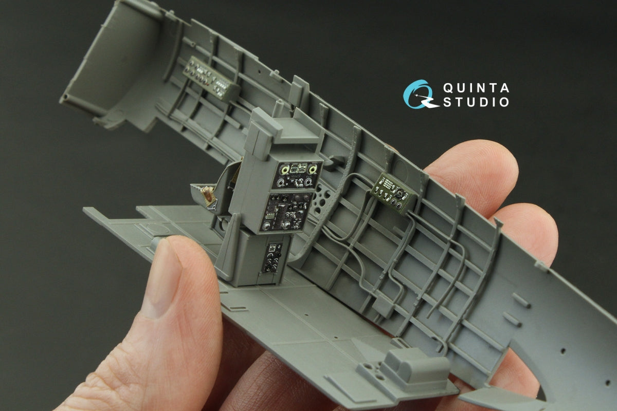 Quinta Studio QD35127 Nakajima B5N2 Kate 3D-Printed coloured Interior on decal paper (Border Model) 1/35 – immagine 9