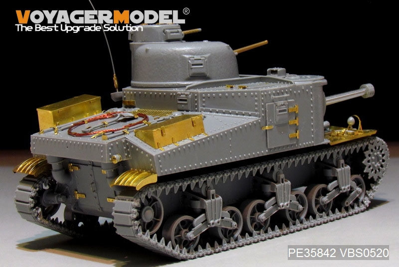 Voyager Model PE35842 WWII US M3A4 Lee Medium Tank basic For TAKOM 2085 1/35 – immagine 10