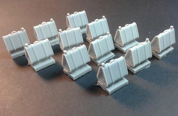 Panzer Art RE35-439 WWII German triangular canisters (12pcs) 1/35 – Bild 2