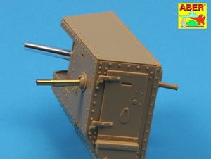 Aber 35L-155 Barrels for British WWI Tank Mark IV – Male 1/35 – immagine 6