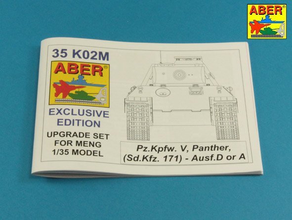 Aber K02M Pz.Kpfw. V Ausf.D/ A (Sd.Kfz.171) Panther 1/35 – immagine 20