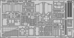 Eduard 73617 Fortress Mk. III rear interior AIRFIX 1/72 – immagine 2