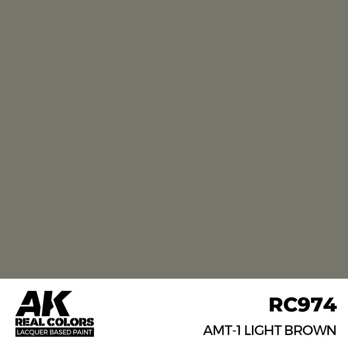 AK Interactive RC974 AMT-1 Brun clair 17 ml