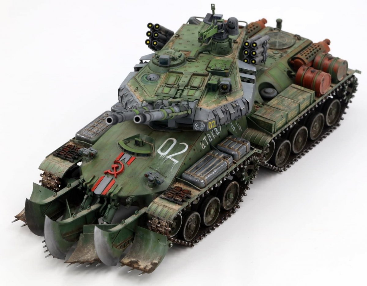 Border Model BC-001 Apocalypse Tank 1/35 – imagen 3