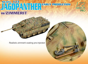 Dragon 7241 Sd.Kfz. 173 JAGDPANT. E.PROD.w/ZIMMERIT 1/72 – zdjęcie 2