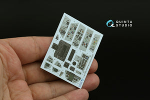 Quinta Studio QD48573 MiG-31M 3D-Printed &amp;amp; coloured Interior on decal paper (Hobby Boss) 1/48 – imagen 4