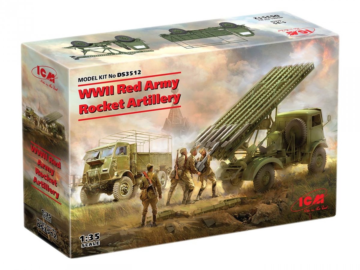 ICM DS3512 WWII Red Army Rocket Artillery 1/35 – Bild 2