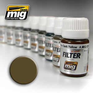 Munitions Mig Jimenez 1510 TAN pour camouflage 3 tons 30 ml