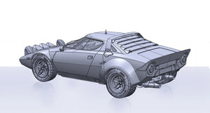 Italeri 4714 Lancia stratos HF Gr.4 Monte Carlo 1977 1/12 – imagen 19