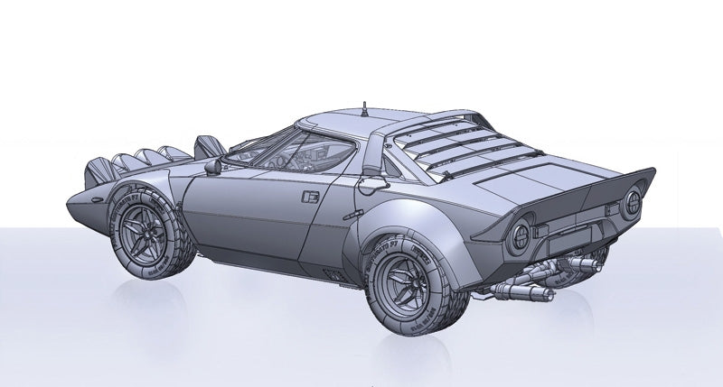 Italeri 4714 Lancia stratos HF Gr.4 Monte Carlo 1977 1/12 – imagen 19