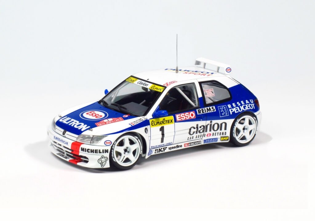 NuNu PN24009 Peugeot 306 MAXi &amp;#39;96 MONTE CARLO RALLY 1/24 – image 2