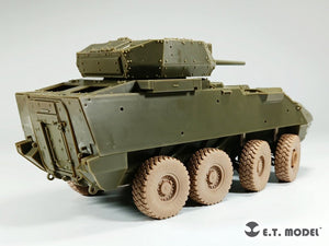 E.T. Model P35-112 US ARMY M1296 &amp;quot;Dragoon&amp;quot; ICV Weighted Road Wheels (3D Printed) For AFV Club Kit 1/35 – immagine 9