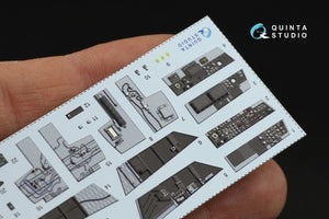 Quinta Studio QD48216 F/A-18D Late Intérieur imprimé en 3D et coloré sur papier décalcomanie avec pièces en résine (Kinetic) 1/48 – image 10
