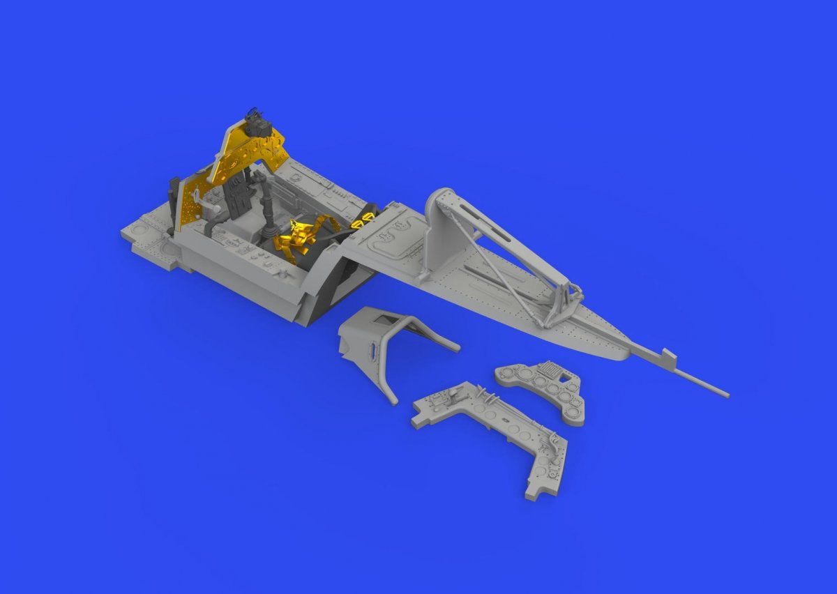 Eduard 648785 Fw 190A-8 cockpit PRINT EDUARD 1/48 – immagine 3