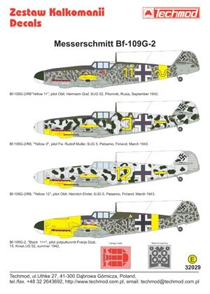 Techmod 32029 - Messerschmitt Bf 109G-2 1/32 – imagen 2