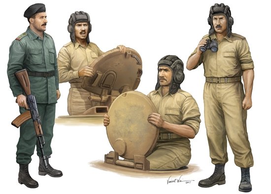 Trumpeter 00439 Équipage de char irakien (1/35)