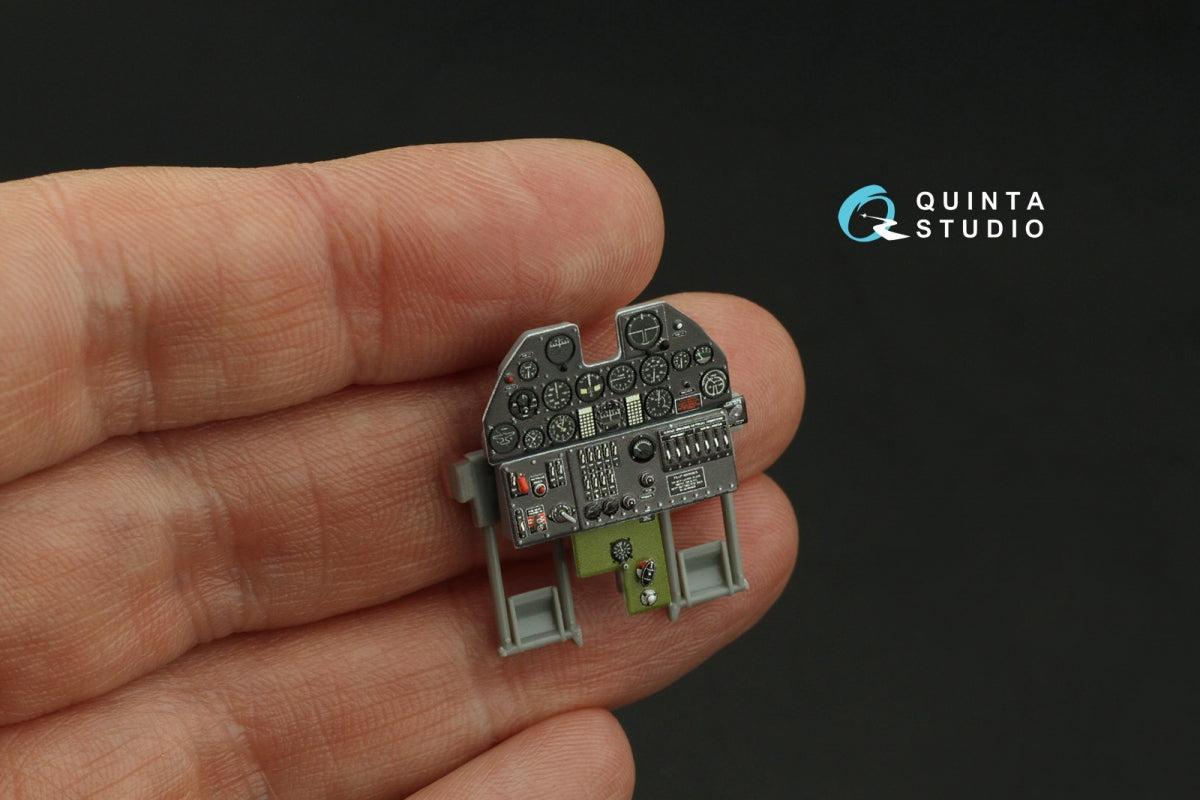 Quinta Studio QD32223 P-40M 3D-Printed coloured Interior on decal paper (Hasegawa) 1/32 – immagine 9