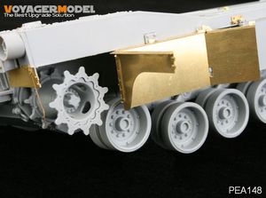 Voyager Model PEA148 Modern US Army M1A1&amp;amp;M1A2 side skirts (For DRAGON 3535/3536) 1/35 – immagine 5