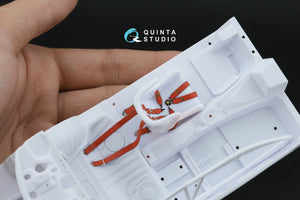Quinta Studio QR+24002 Sabelt 2inch seat belt harness, red (With metal buckles) (all kits) 1/24 – immagine 11
