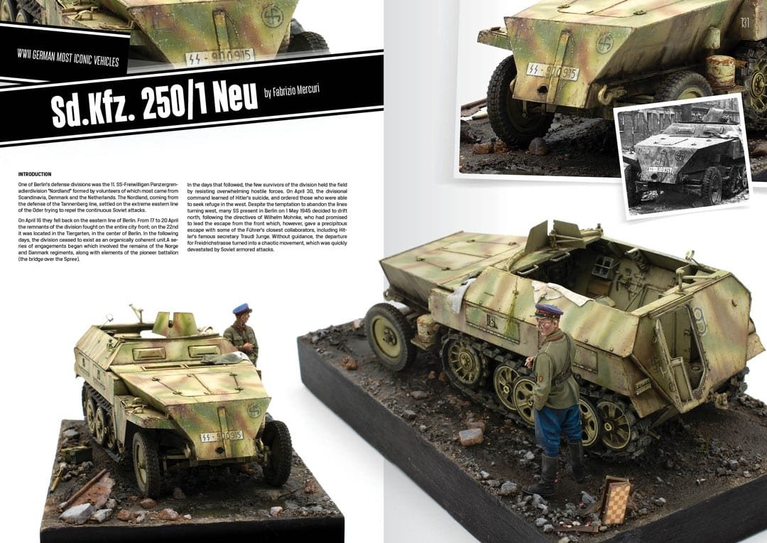AK Interactive 514 WWII GERMAN MOST ICONIC SS VEHICLES. VOLUME 1 – image 3