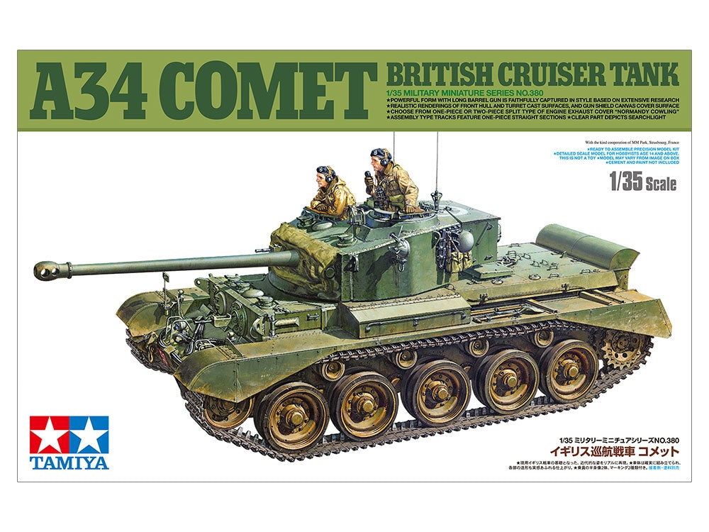 Tamiya 35380 British Cruiser Tank A34 Comet 1/35 – Bild 2