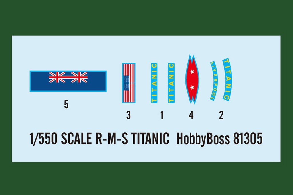 Hobby Boss 81305 RMS Titanic (1/550) – image 4