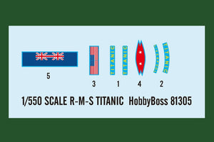 Hobby Boss 81305 RMS Titanic (1/550) – image 4