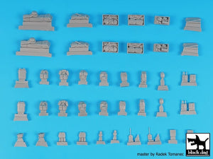 Black Dog T35232 German WW 2 equipment accessories set 1/35 – immagine 3