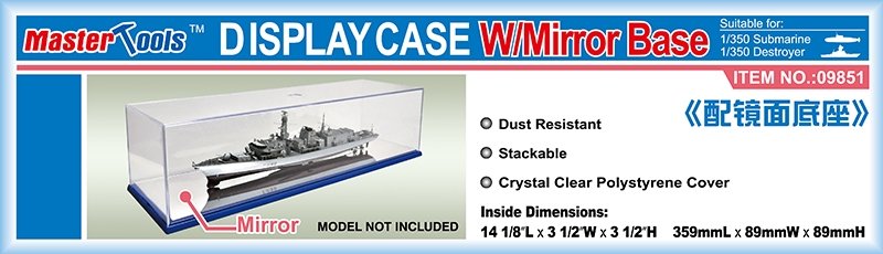 Trumpeter 09851 Display Case 359x89x89mm – immagine 2