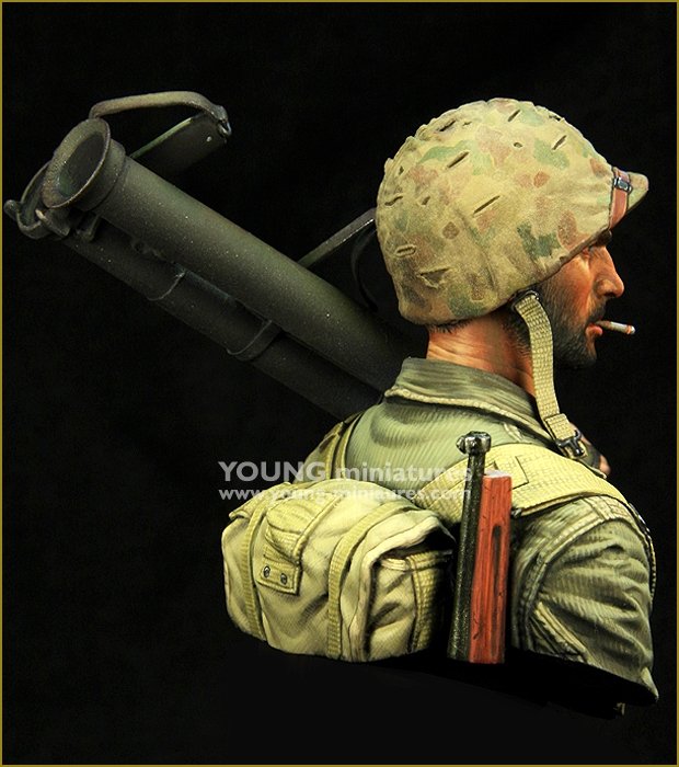 Young Miniatures YM1880 USMC PACIFIC WWII 1/10 – immagine 6