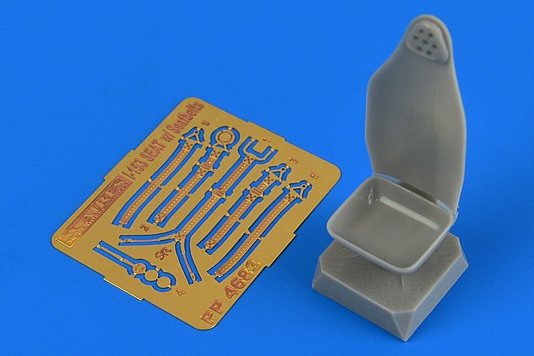 Aires 4683 I-153 Chaika seat 1/48 ICM