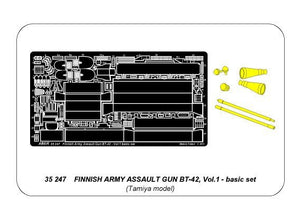 Aber 35247 Finish army assault gun BT-42 - vol.1 - basic set 1/35 – zdjęcie 6