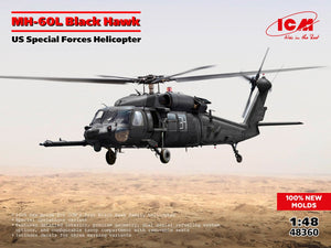 ICM 48360 MH-60L Black Hawk Hélicoptère des forces spéciales américaines 1/48 – image 2