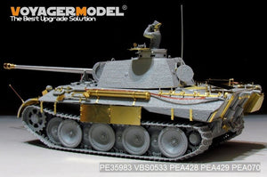 Voyager Model PE35983 WWII German Panther D Tank Late version Basic For TAKOM 2104 1/35 – immagine 6