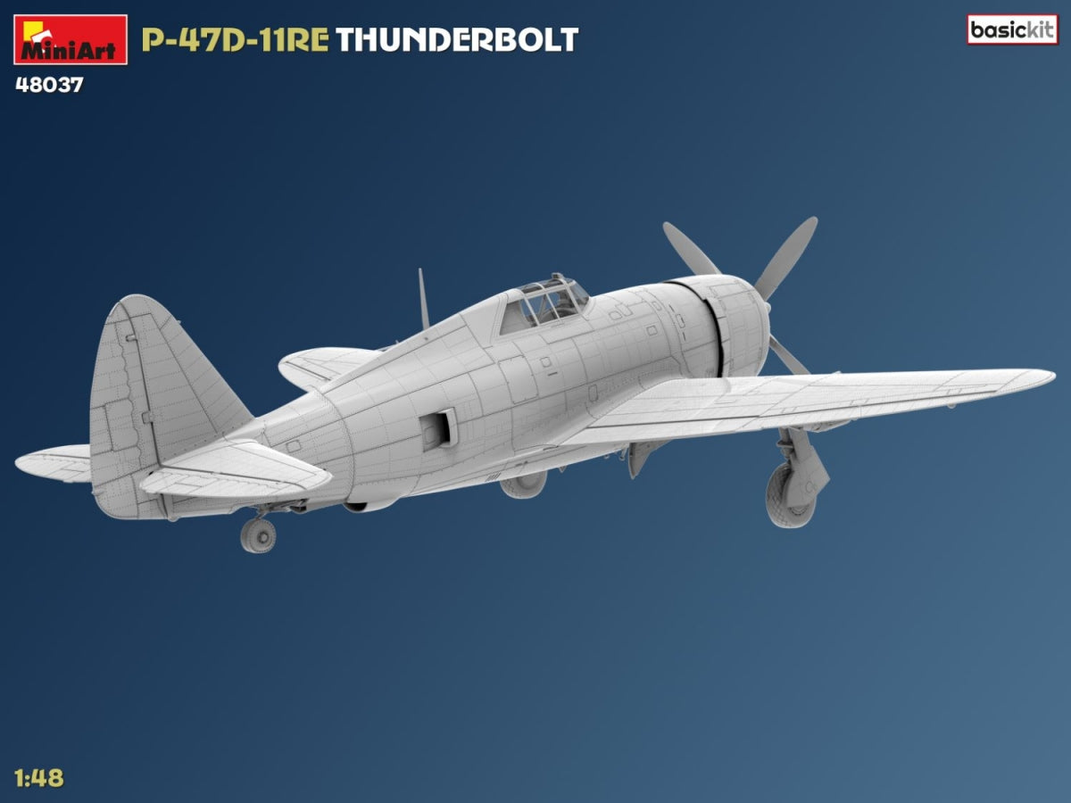 MiniArt 48037 P-47D-11RE Thunderbolt. Basic Kit 1/48 – imagen 9