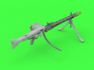 Master GM-35-024 MG-42 - Mitrailleuse allemande (7,92 mm) - Fusil complet - Comprend des pièces tournées, en résine et photogravées (1 pc.) 1/35 – image 2