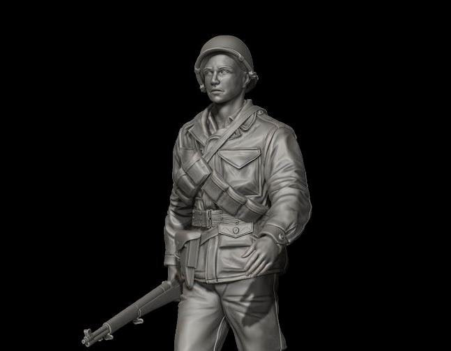 Panzer Art FI35-093 US Soldier in M43 uniform No.1 1/35 – Bild 2