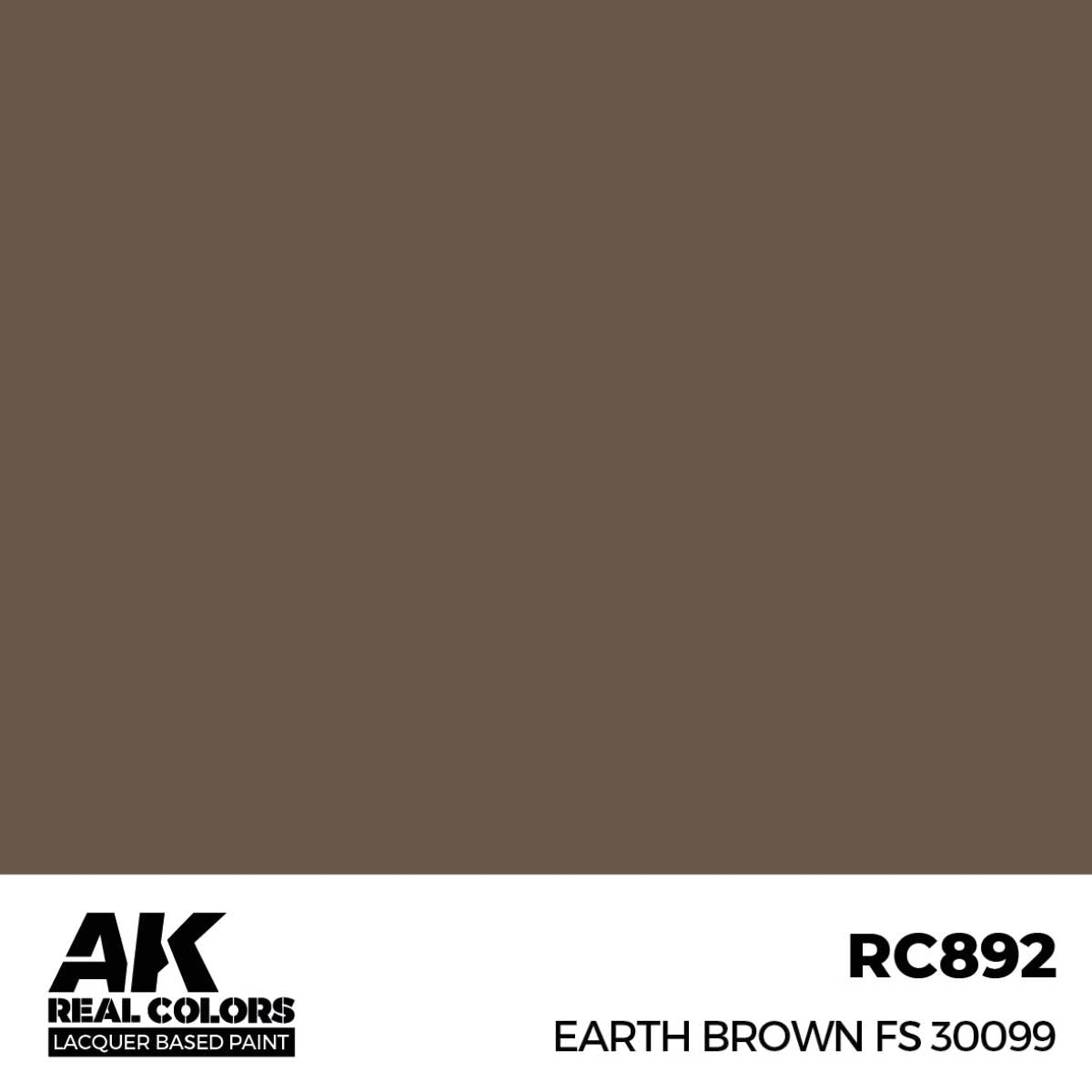 AK Interactive RC892 Brun Terre FS 30099 17 ml