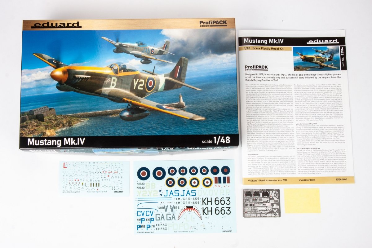 Eduard 82104 Mustang Mk.IV Profipack edition 1/48 – Bild 2