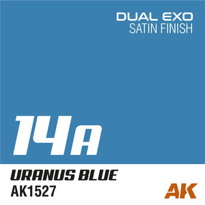 AK Interactive AK1558 DUAL EXO SET 14 – 14A URANUS BLUE &amp;amp; 14B COBALT BLUE – Bild 2