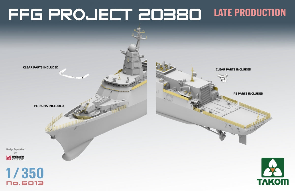 Takom 6013 FFG Project 20380 Late Production 1/350 – Bild 4