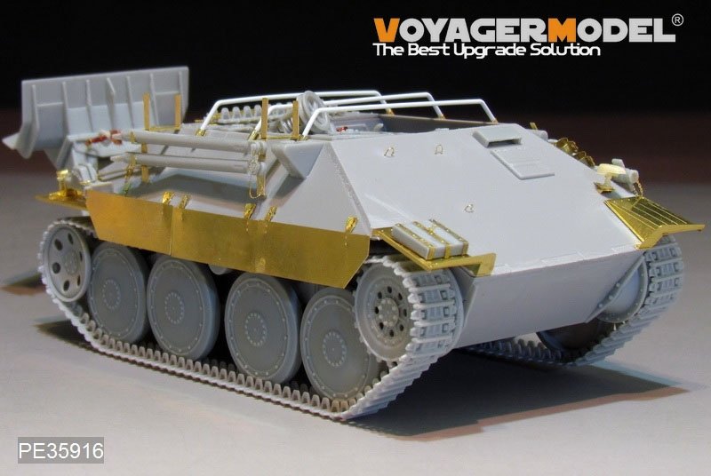 Maquette Voyager PE35916 Bergepanzer Hetzer Basic allemand de la Seconde Guerre mondiale pour THUNDER 1/35 – image 7