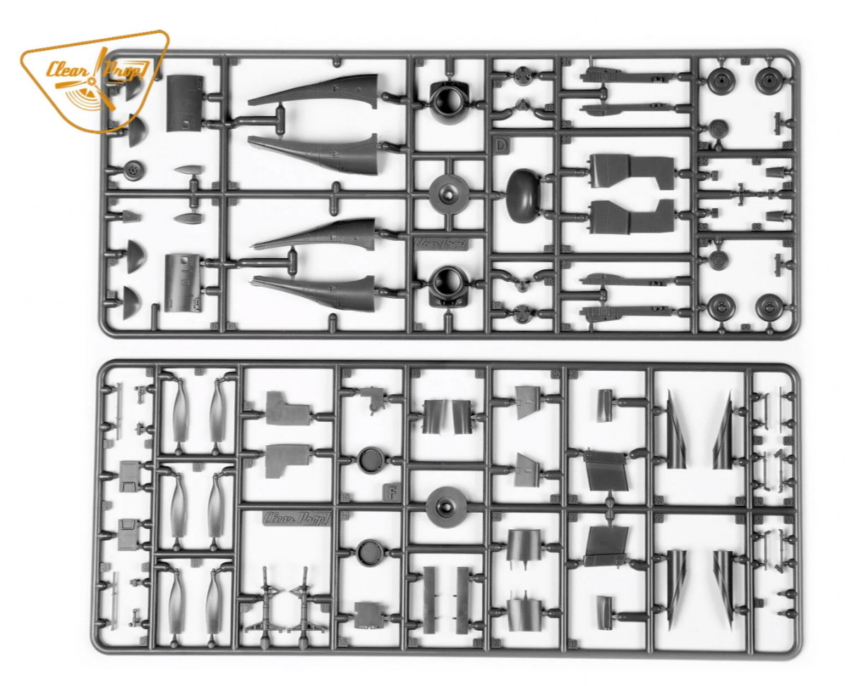 Clear Prop! CP72038 OV-1B Mohawk &amp;quot;Pilot School&amp;quot; ADVANCED KIT 1/72 – zdjęcie 17