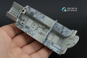 Quinta Studio QDS+32231 Tornado ECR German 3D-Printed &amp;amp; coloured Interior on decal paper (Italeri) (Small version) (with 3D-printed resin parts) 1/32 – immagine 9